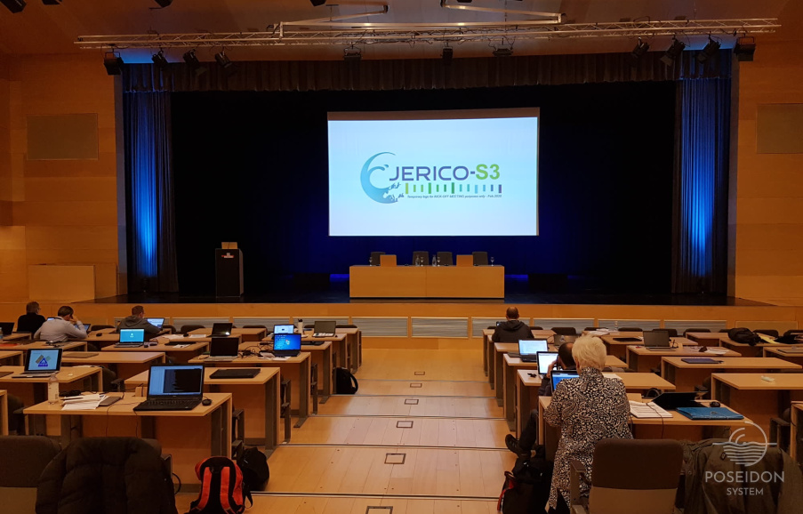 The auditorium where the Jerico S3 kick-off plenary session took place