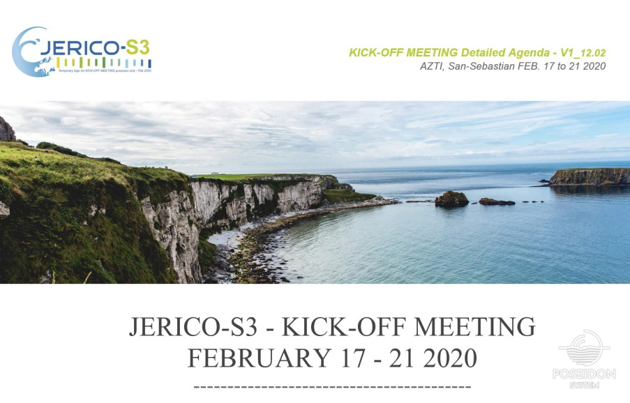 Jerico S3 kick-off meeting, San Sebastian, Spain, February 2020