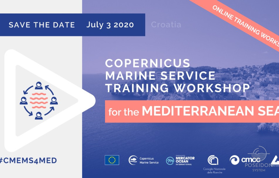 Online CMEMS Training workshop for the Mediterranean Sea
