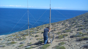 HF Radar’s antennas system at Fisini site