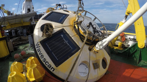Athos buoy just recovered (June 2018)