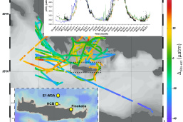 The first marine CO2 time-series in the Eastern Mediterranean