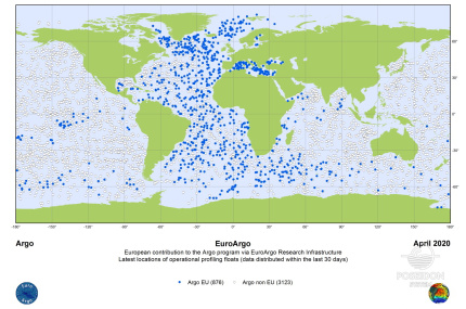 The European contribution to the global Argo array